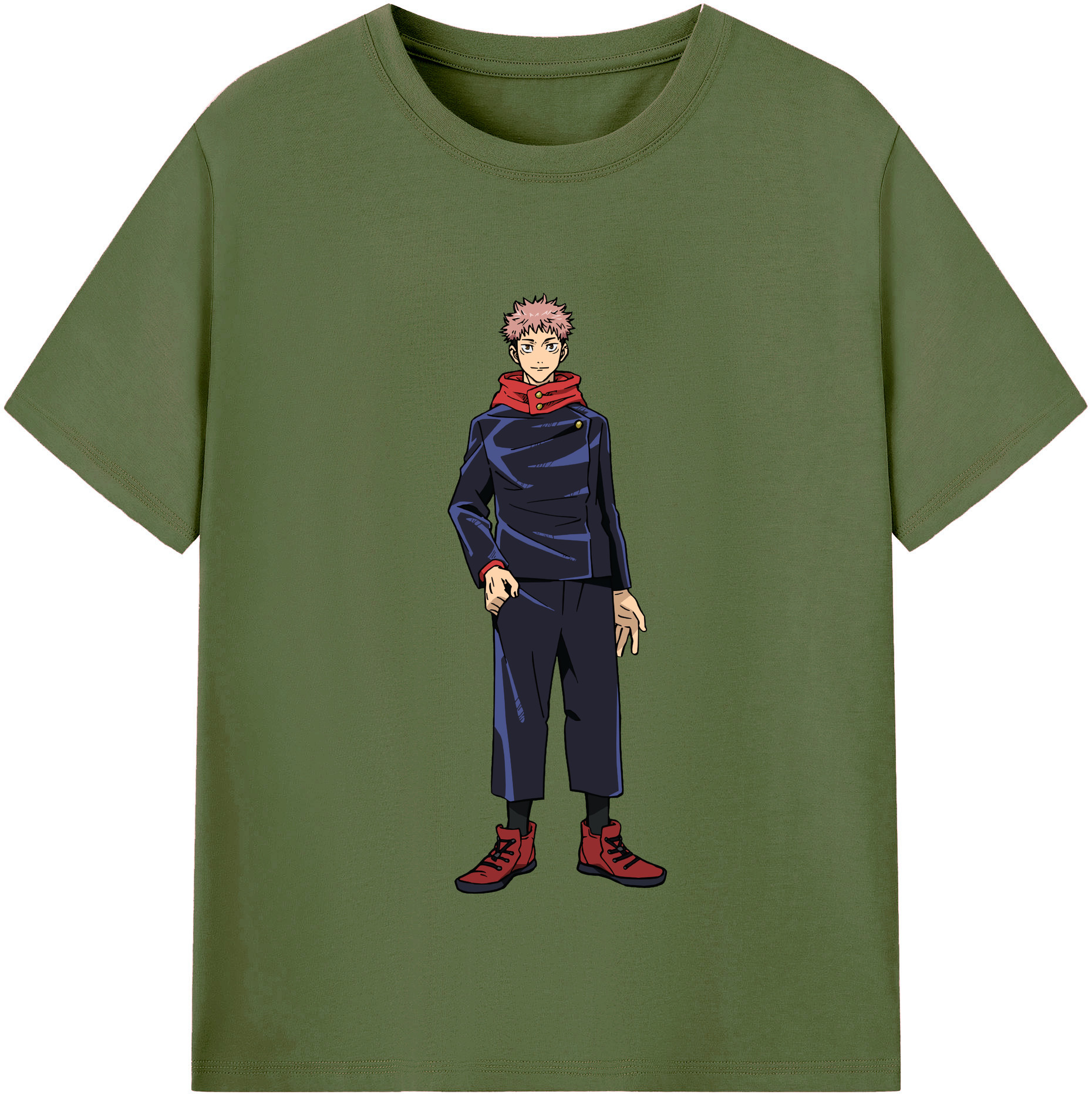 （画像用） 呪術廻戦 Jujutsu Kaisen 綿100％半袖Tシャツ（フロントプリント）